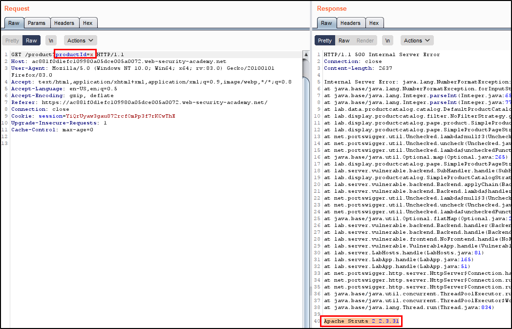 Information Exposure Code Example WebApps 101: Information Disclosure Vulnerabilities and PortSwigger Lab ...